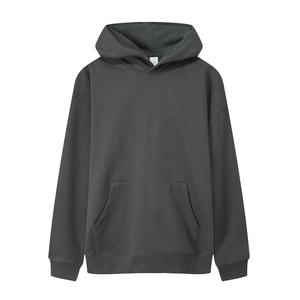 High Quality Winter Hooded Solid <b>Sweatpants</b> Hoodie Set Custom Unisex Men's Tracksuit Quick Dry Technology 100% Cotton Fleece - Product Image 5