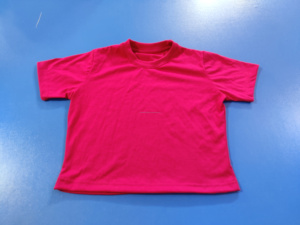 T-shirts croptop en coton respirant pour femmes manches courtes fermeture éclair haut court lettre impression graphique personnalisable OEM/ODM coupe ample Denim - Product Image 1