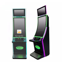 Miracle Las Vegas Armoires de jeu qualifiées incurvées de 43 pouces Machine de jeu de compétence vide ultime d'amusement