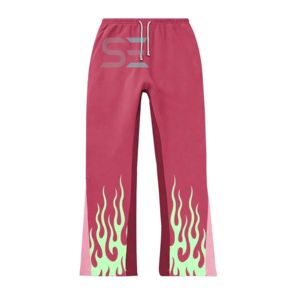 OEM Customizable Men's Heavyweight Two-Piece Winter Tracksuit <b>Flare</b> Sweatpants Streetwear Hoodie with Shirt Jogger Set - Product Image 2