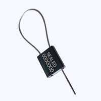 Joint de câble de sécurité en aluminium autobloquant inviolable pour conteneur de porte de boîte pour une étanchéité sécurisée