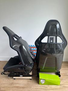 carbon <b>folding</b> <b>bucket</b> seats for PORSCHE 997 911 GT3 GT2 Spyder GTS 991 Boxster Turbo - Product Image 3
