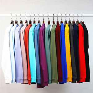 Sudadera Unisex Casual de Algodón con Cuello Redondo y Cordón, Manga Larga, Logotipo Personalizado Bordado, Color Sólido, Primavera - Product Image 4