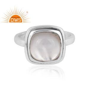 Newly Design Sterling Silver Natural Doublet <b>Mother</b> Of Pearl Stackable Ring Jewelry Manufacturer - Product Image 3