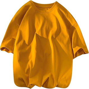 เสื้อยืดคอกลมแขนสั้นทรงพอดีตัวปกติเสื้อยืดผู้ชายผ้าแคนวาสระบายอากาศได้ดีด้านหน้าออกแบบโลโก้ได้ตามต้องการ - Product Image 1