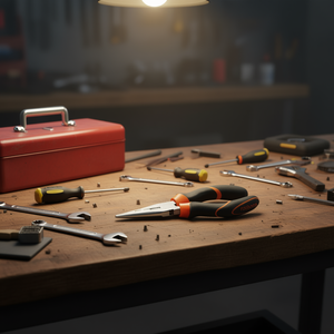 Pince à bec long extra longue avec poignée bimatière moletée chromée pour diverses tâches - Product Image 3