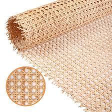 Natural Rattan Webbing Woven From <b>Raw</b> Rattan <b>Material</b> For Classic Cabinet Fronts And Modern Decor From Vietnam - Product Image 5
