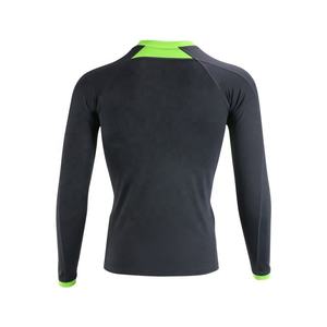 Chemise anti-éruptions cutanées à manches longues de compression personnalisée pour hommes Nouveaux modèles Tissu respirant anti-transpiration à séchage rapide - Product Image 2
