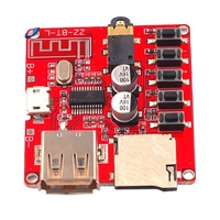 Module de décodage MP3 DIY pour amplificateur de puissance de haut-parleur de voiture, carte de circuit 4.1 modifiée, récepteur audio