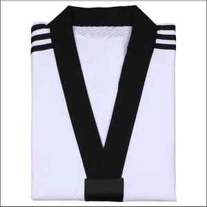 เครื่องแบบเทควันโดแบบกำหนดเองมีให้เลือกทุกขนาดผลิตด้วยการเย็บอย่างทนทานสำหรับการฝึกโดจังในระยะยาว - Product Image 4