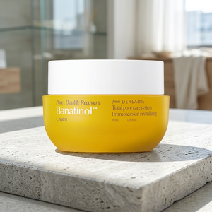 Derladie Night Slow Aging Care Banana <b>Panthenol</b> Blend Firming Pore Mark Skin Barrier Repair <b>Cream</b> for All Skin Types - Product Image 1