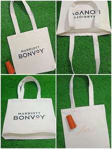 Bolsas de lona de algodón ecológicas de Venta caliente del fabricante, bolsas de asas de comestibles con logotipo personalizado, estilo de diseño impreso, precio asequible - Product Image 4