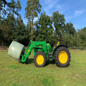 รถแทรกเตอร์จอห์นเดียร์ JD 5058E 58 แรงม้า ขับเคลื่อน 4 ล้อ รถแทรกเตอร์อเนกประสงค์ 60 แรงม้า พร้อมระบบ PowerReverser เครื่องยนต์ดีเซล สำหรับงานเกษตรกรรม พร้อมอุปกรณ์ตักดินด้านหน้า - Product Image 1