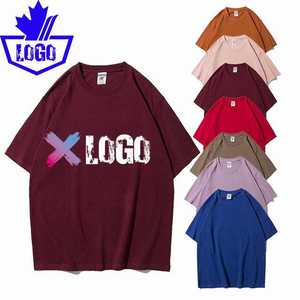 Camisetas con Logotipo Personalizado, Camisetas Lisas de Algodón, Mezcla de Polialgodón Grueso para Impresión por Serigrafía, DTG, DTF y Bordado - Product Image 3