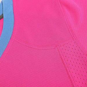 Nueva llegada, diseño personalizado, Color rosa, camiseta de fútbol americano, secado rápido, talla XL, camisetas, camiseta transpirable de poliéster para adultos - Product Image 4