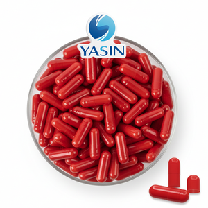 Cápsula Vazia <span class=keywords><strong>Halal</strong></span> Bovina Vermelho Vazio Vazio Cápsulas Separadas ISO - Product Image 1