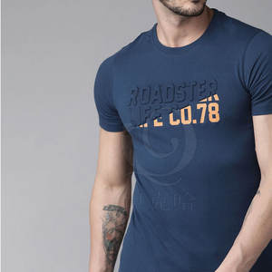 เสื้อยืดลำลองผู้ชายลายนูนแขนสั้นและคอกลมเสื้อยืดลายนูนคุณภาพสูงสำหรับผู้ชายพร้อมผ้าระบายอากาศ - Product Image 4