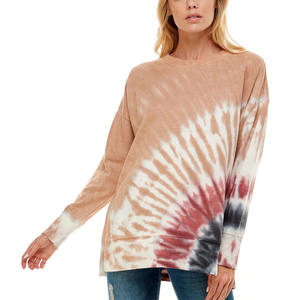 Sweat-shirt en polaire d'hiver personnalisé avec logo pour femmes Pull oversize 100% polyester Tricot décontracté à manches longues Streetwear - Product Image 4