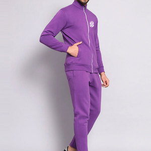 ชุดวอร์มผู้ชายผ้าฝ้ายแท้ 100% น้ำหนักเบา ระบายอากาศได้ดี สวมใส่สบายสำหรับฤดูหนาว ปี 2025 พร้อมโลโก้แบบกำหนดเอง ราคาขายส่ง - Product Image 2