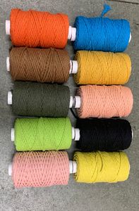 Cuerda trenzada de macramé hecha a medida en tamaño de 2 mm de ancho disponible en una amplia gama de colores para todos los propósitos y reventa también - Product Image 2