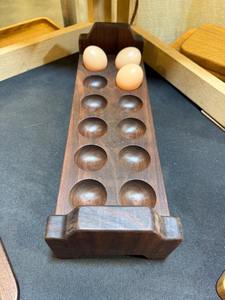 Porta Huevos Espiral de Madera Personalizado de Fabricación India para Cocina o Casa de Campo, Disponible para Suministro Mundial - Product Image 4