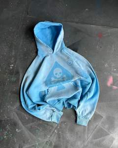 Sudaderas con capucha informales de invierno para hombre 100% algodón Color sólido Ajuste regular Transpirable Ropa de moda ecológica - Product Image 1