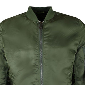 Streetwear High Quality Canvas Stand Collar Waterproof Windproof Winter Bomber <b>Jackets</b> for Adult <b>Men</b> with Custom Design - Product Image 5