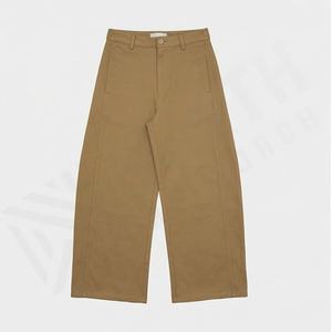 Pantalons de survêtement à jambes larges, pantalons de jogging, pantalons de survêtement pour hommes, tissu en molleton français, coupe évasée, coupe droite, ample, lavé, durable, confortable - Product Image 1
