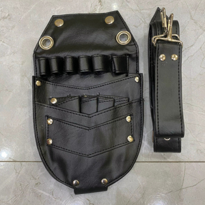Nouvelle mode sac à bandoulière pour stylistes barbiers maquillage pour animaux de compagnie artistes couleur unie élégant cheveux outils et ciseaux Kit accessoire - Product Image 6