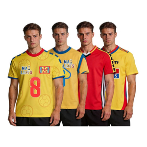 Camisetas de Fútbol Transpirables con Estampado Estilo Campeonato Mundial de Fútbol 2026, Colección de Camisetas de Selecciones Nacionales, Fútbol Mundial - Product Image 1