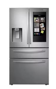 BRAND NEW 28 Cu ft 4 Foor French Door <b>Refrigerator</b> With Touch Screen Stainless Steel - Product Image 2