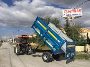 การให้ทิปรถพ่วงสำหรับรถแทรกเตอร์เพลาเดียวปลายด้านหลัง5เสียงรถพ่วง - Product Image 4