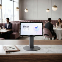 Tableta POS Android NFC de 10.95 Pulgadas con Soporte de Sobremesa, SoftPOS, Pago con un Toque, para Comercio Minorista, Restaurantes, Hostelería, ODM, OEM