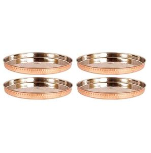 Nouvelle arrivée conception à la main en acier inoxydable sous-assiette pièce unique pour plat maison dîner assiette de service - Product Image 2