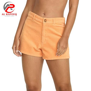 Pantalones cortos de verano clásicos para hombre personalizados, con cordón en la cintura, bolsillos laterales, pantalones cortos de pana de algodón vintage - Product Image 6