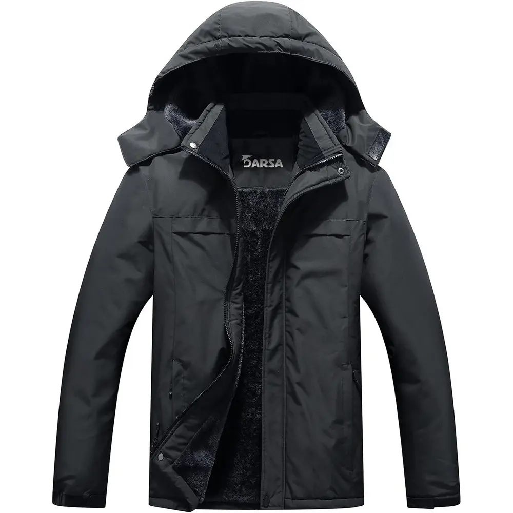 Veste Softshell de sport imperméable et coupe-vent de haute qualité pour hommes vestes d'hiver chaudes d'extérieur