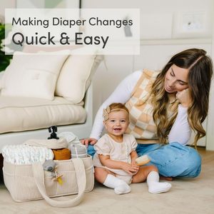 <span class=keywords><strong>Cesta</strong></span> de Almacenamiento Elegante de Fieltro de Pana Reutilizable de Alta Calidad para <span class=keywords><strong>Pañales</strong></span> de Bebé, para Artículos Esenciales de Recién Nacido <span class=keywords><strong>y</strong></span> Estación de Cambio de <span class=keywords><strong>Pañales</strong></span> - Product Image 5