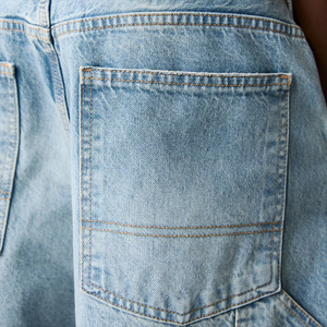 Custom <b>Mens</b> Cotton <b>Jeans</b> 100 % Denim Pants With Classic Fit Durable Stitching For Daily Wear And Streetwear - Product Image 6