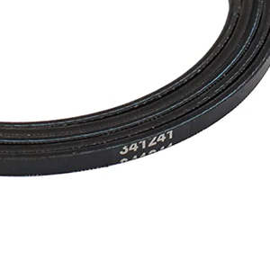 Courroie de tambour de sécheuse en caoutchouc durable pour pièces de rechange Whirlpool, Kenmore, Roper, Amana 341241 - Product Image 3