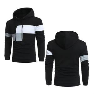 Venta al por mayor 2026 Sudaderas con capucha de alta calidad Hombres personalizados Sudaderas con capucha casuales Sin bolsillos Raw Hem Sudaderas con capucha personalizadas Hombres a precio mayorista - Product Image 5