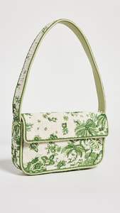 Bolso de Mano con Cuentas de Vidrio con Diseño Floral Tropical Certificado por MS Handicraft, Forma y Color Personalizados, Bolso Mexicano para Fiesta con Cadena Cruzada - Product Image 4