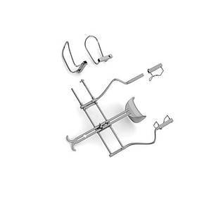 Instrumentos quirúrgicos manuales para cirugía abdominal, retractor de acero, equipo de cirugía abdominal, retractores, instrumentos médicos - Product Image 2