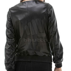 Diseña Tu Propia Chaqueta de Cuero para Mujer de Invierno - Chaqueta de Manga Larga Personalizable, Transpirable y Ecológica de Alta Calidad - Product Image 2