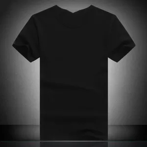 Jersey informal para hombre, camiseta en blanco, alta calidad, 100% algodón, impresión Digital personalizable, Color sólido, manga corta - Product Image 2