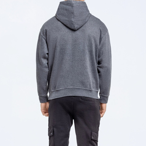 Novedad, Sudaderas con Capucha para Hombre, de Secado Rápido, Transpirables, Lisas, Teñidas, con Impresión de Logotipo Personalizado, Alta Calidad, MOQ Bajo - Product Image 2