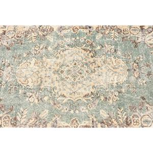 Vintage 5.2x8.9 ft Rug, Turkish Rug, <b>Brown</b> Ombr Rug <b>Wool</b> - Product Image 5