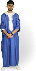 Vente chaude vêtements islamiques à manches courtes hommes Thobe Jubba Pakistan fait nouveauté confortable hommes Jubba à manches courtes personnalisé - Product Image 4