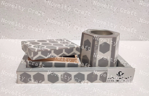 Ensemble de brûleurs d'encens Bakhoor Porte-diffuseur d'aromathérapie fantaisie pour les occasions religieuses-Cadeaux de l'Aïd Ramadan - Product Image 2