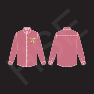 Chemise formelle à manches longues pour homme, plusieurs options de couleurs, design brodé - Product Image 6