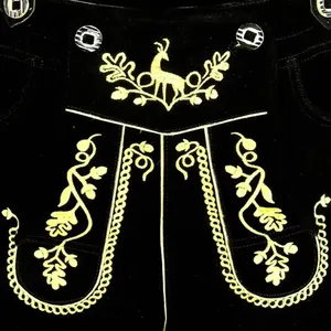 New Arrivals Men Oktoberfest Bavarian <b>Shorts</b> For Sale Low MOQ Bavarian Lederhosen Wear Men <b>Shorts</b> - Product Image 4